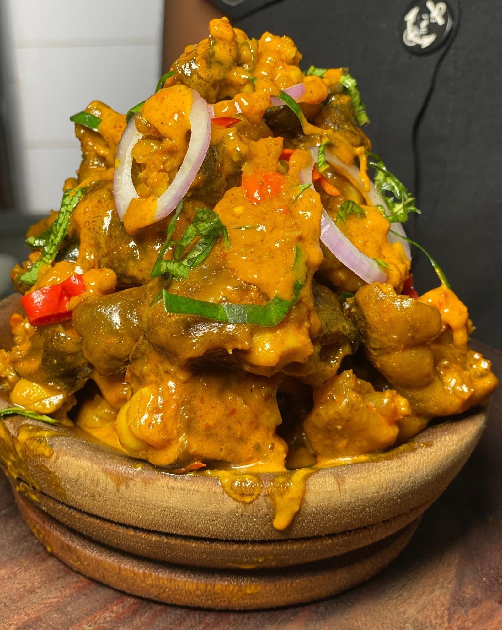 African dishes prepared during a culinary class