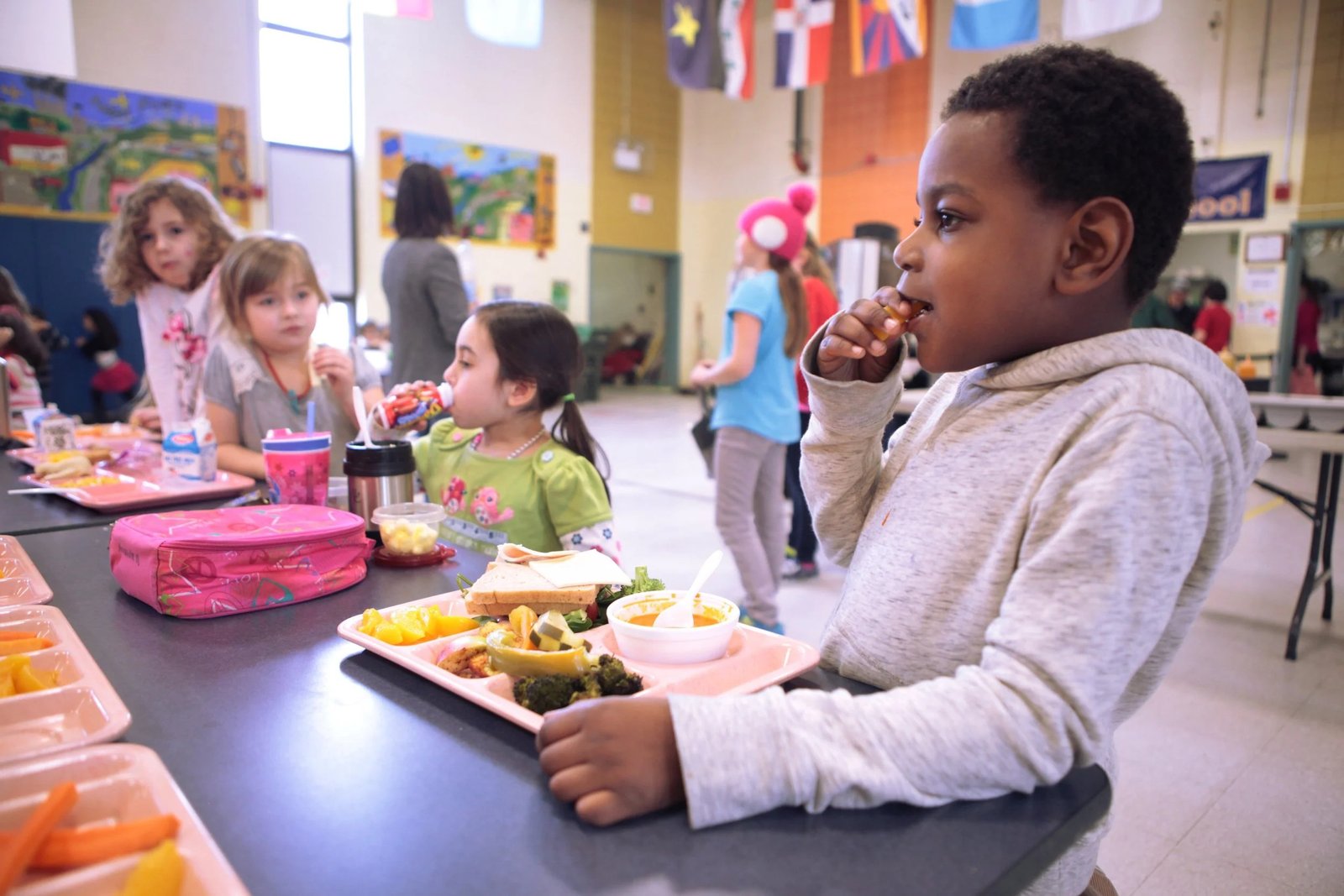 School cafeteria